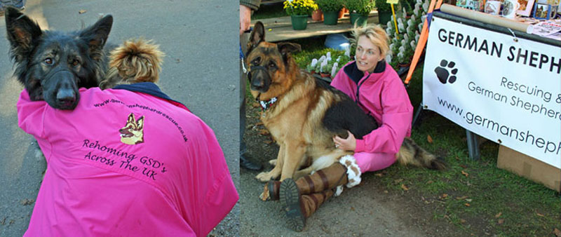 gsdr volunteer wearing a pink jacket